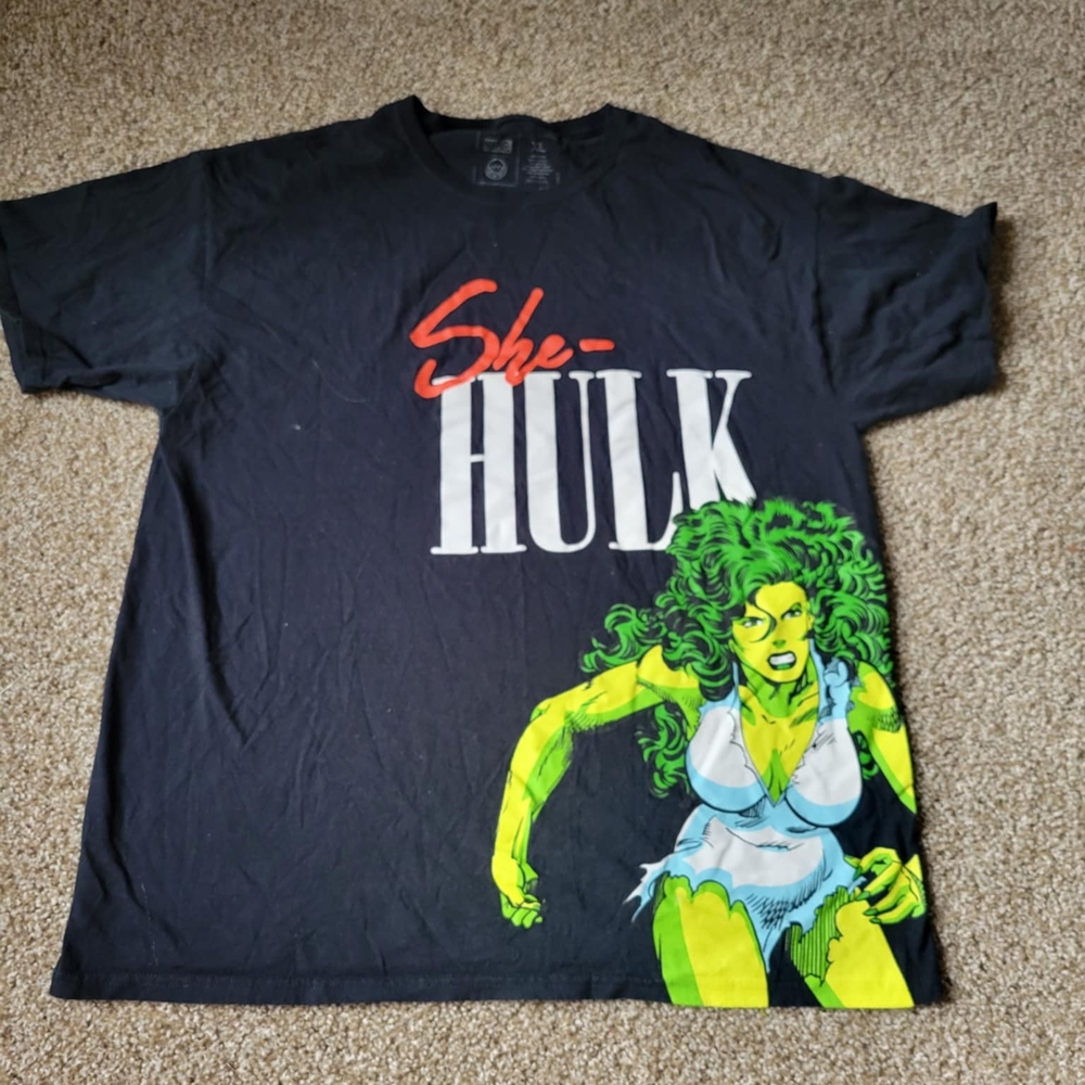 Black She-Hulk Graphic T-Shirt